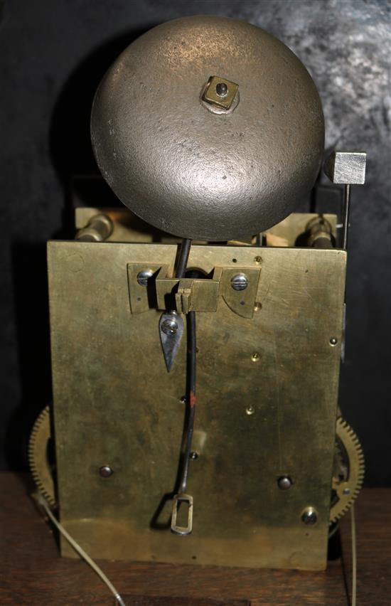 An early 19th century oak longcase clock, by Jno. Wilson of Peterboro, H.214cm